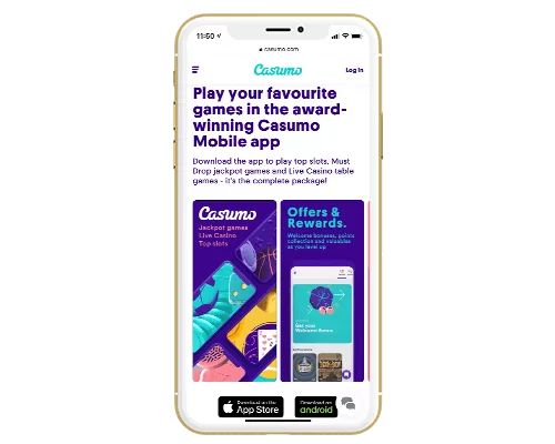 Casumo App for iOs - iPad and iPhone