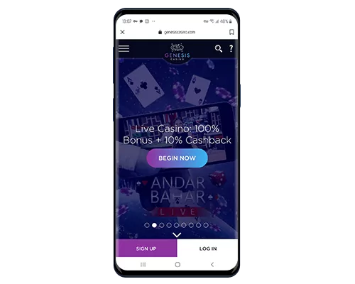 genesis casino mobile website