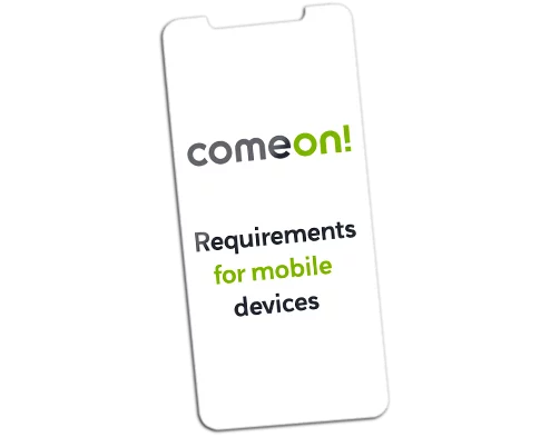 Requirements for mobile devices